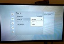 Как настроить звук на телевизоре Samsung