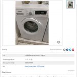 siemens washing mashine faulty price